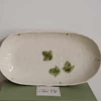 Japanese Shunryoku Green Leaf Large Plate Collection