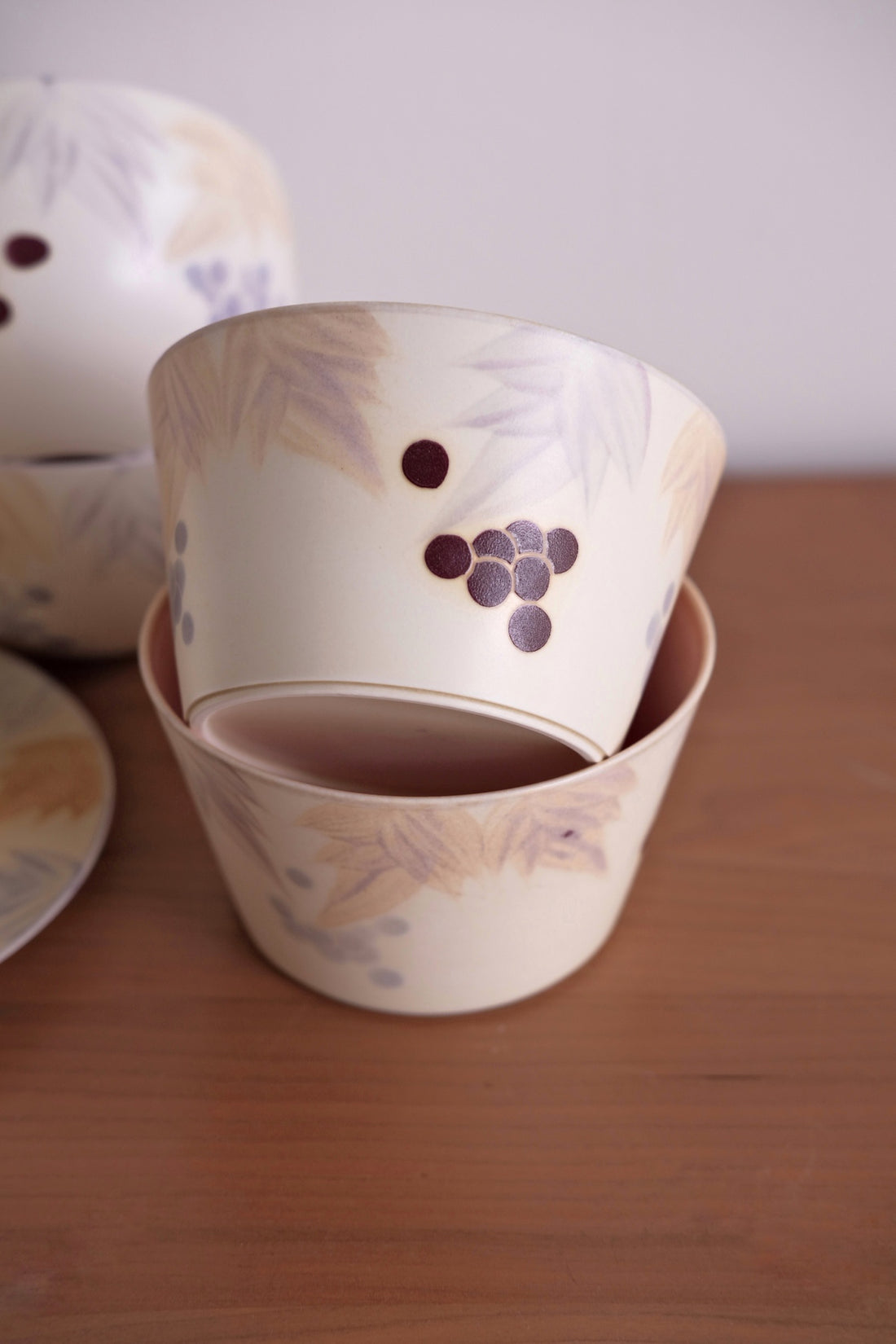 Purple Grape Coffee Cup & Saucer Collection