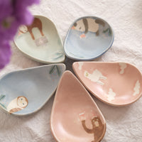 Shibata Ayami Ceramic Rain Drop Mini Plate