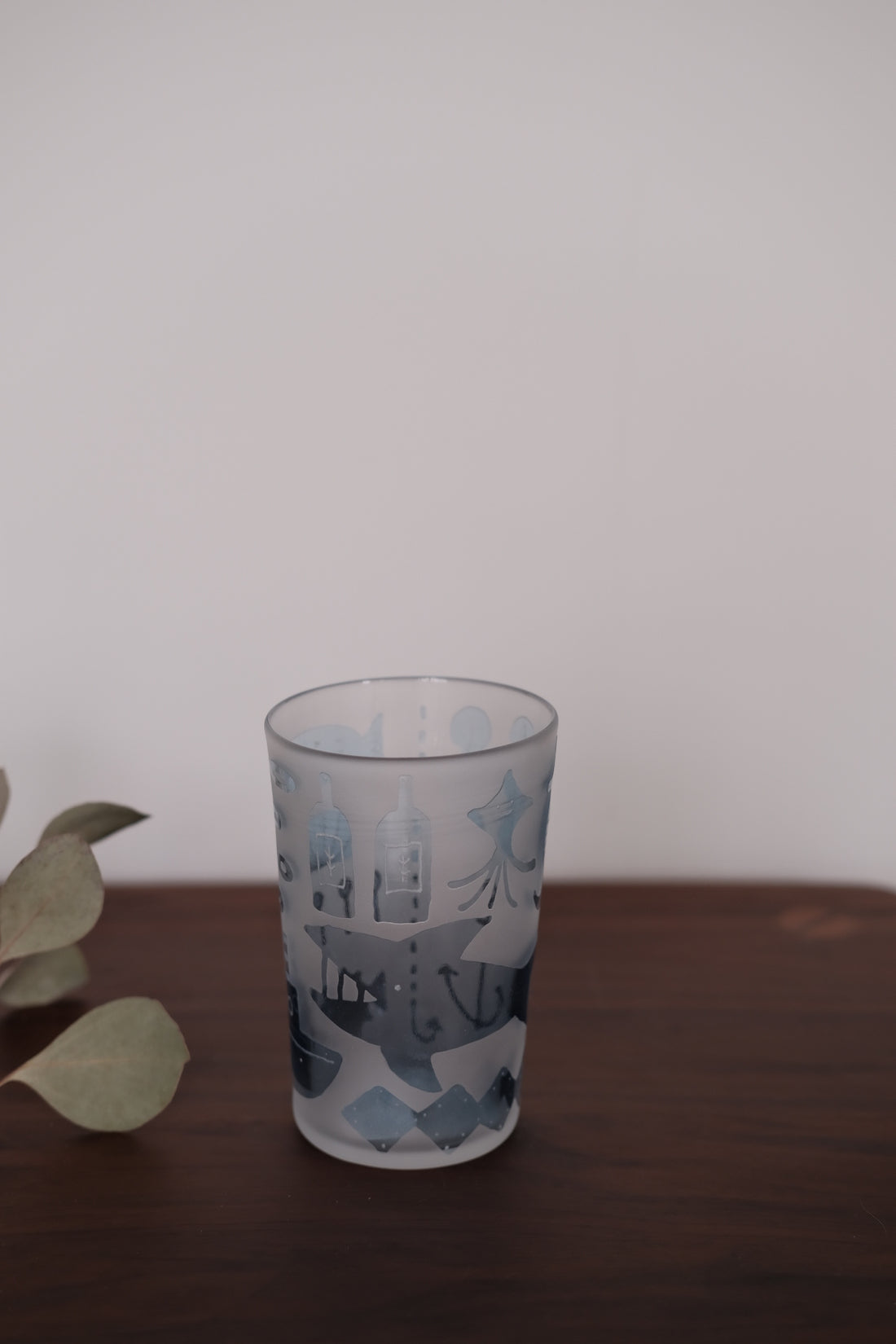 Sala Watanabe Glass Blue Tumbler Large