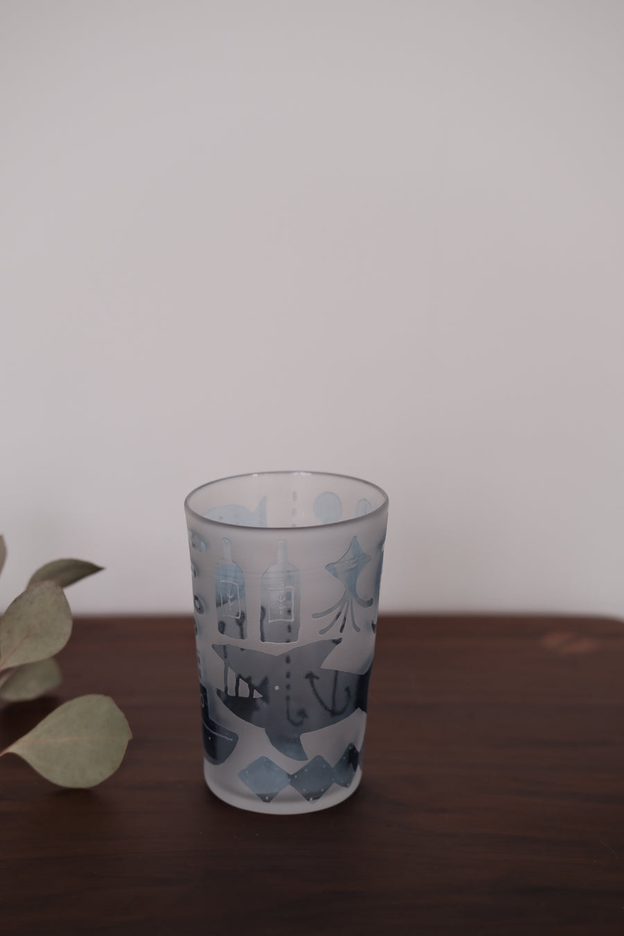 Sala Watanabe Glass Blue Tumbler Large