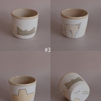 Hapun Pottery colorful series tea cup