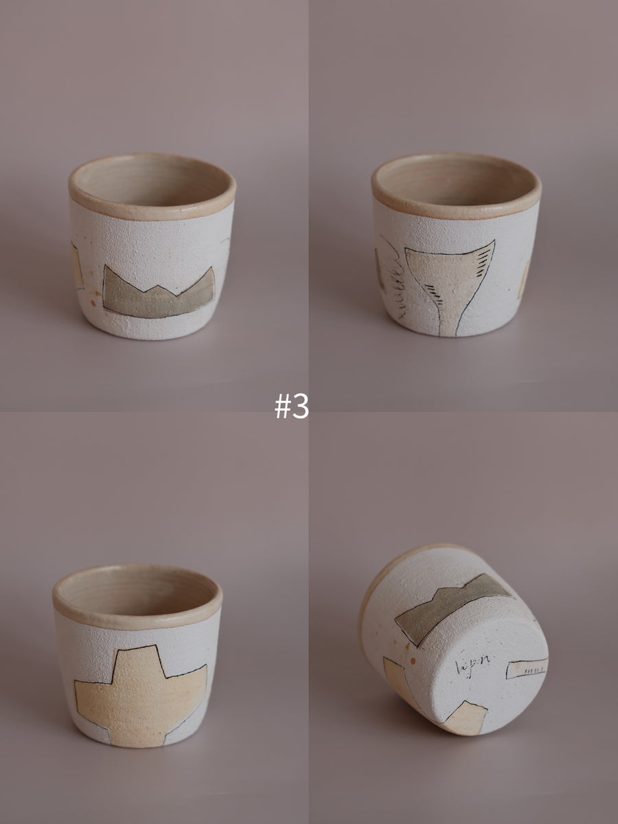 Hapun Pottery colorful series tea cup