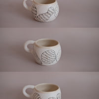 Hapun Pottery nuts series mug