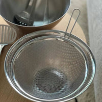 Sori Yanagi Stainless Strainer w Handle - 23cm