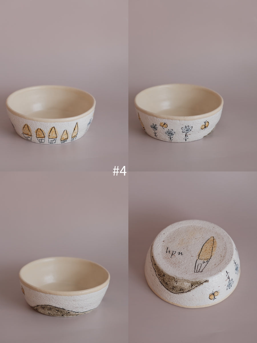 Hapun Pottery honobono series serial bowl