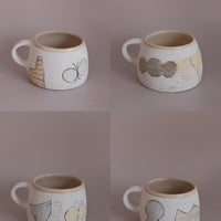 Hapun Pottery colorful series mug