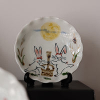 Arita Ware Handmade Bunny Birth Month Small Plate