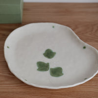 Japanese Shunryoku Green Leaf Large Plate Collection