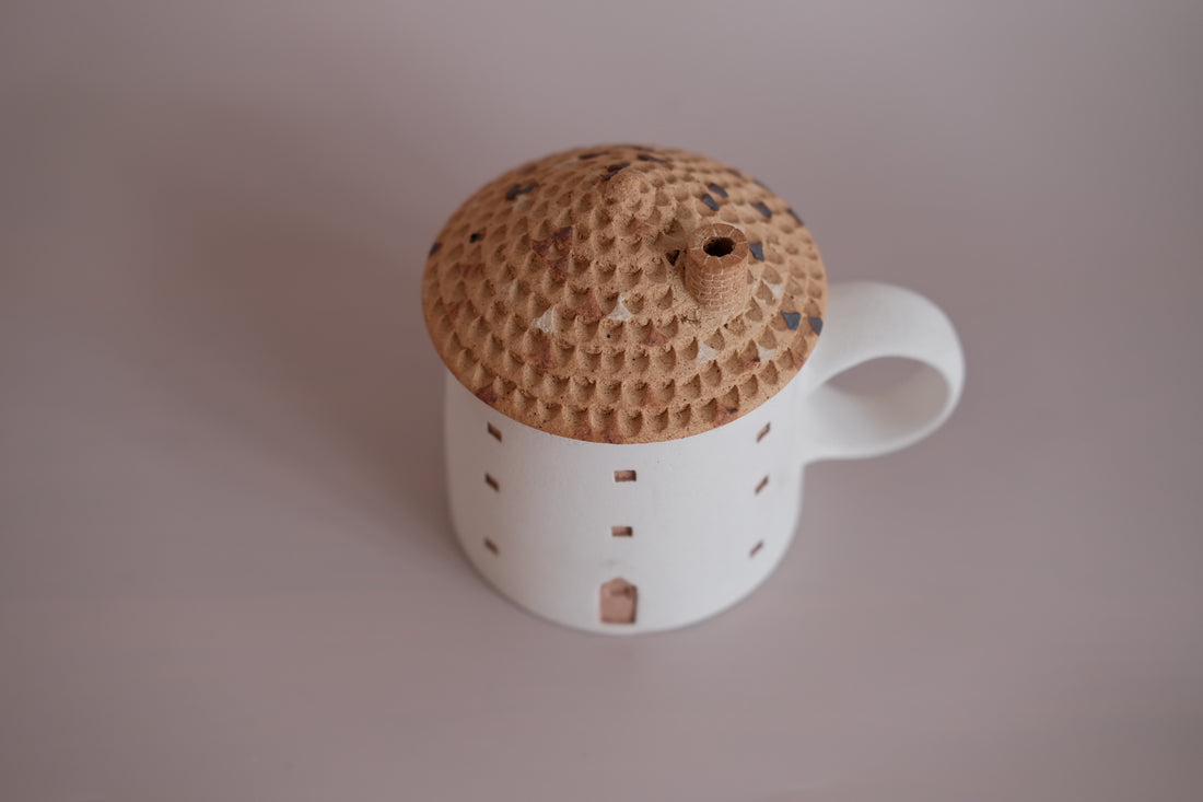 Forest Seed Pottery Ceramic Clay House Mug