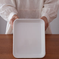 Japan Noda Horo Enamel Nestable Meal Prep / Baking Tray