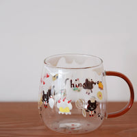 hina hiyo club Glass Tea Cups #2