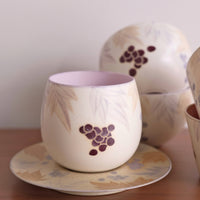 Purple Grape Coffee Cup & Saucer Collection