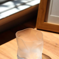 Crumple Oldfashion Crinkle Glass Tumbler