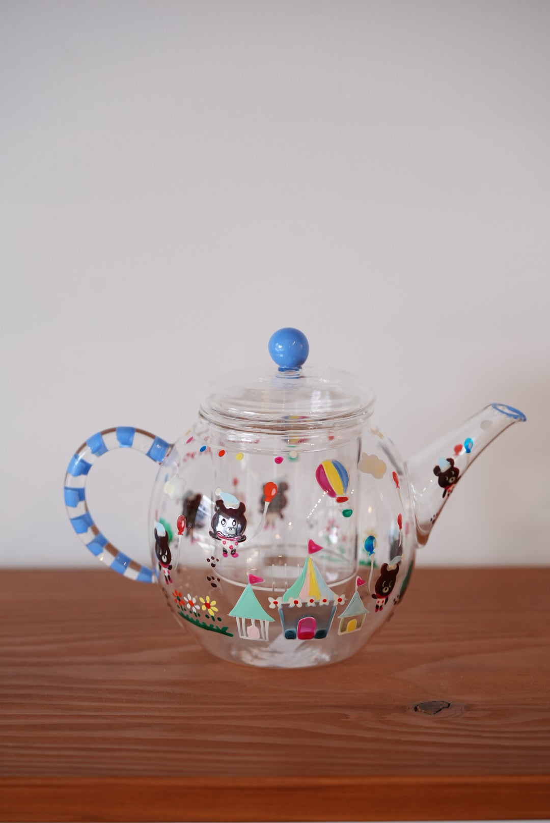 hina hiyo club Glass Teapot #3