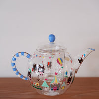 hina hiyo club Glass Teapot #3