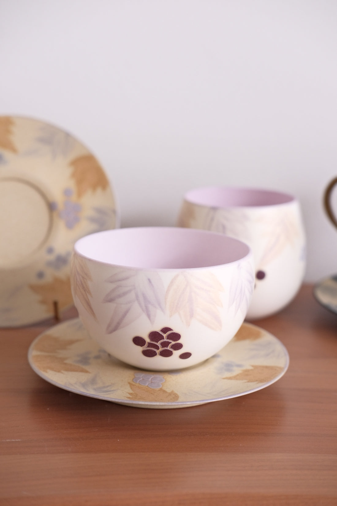 Purple Grape Coffee Cup & Saucer Collection