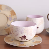 Purple Grape Coffee Cup & Saucer Collection