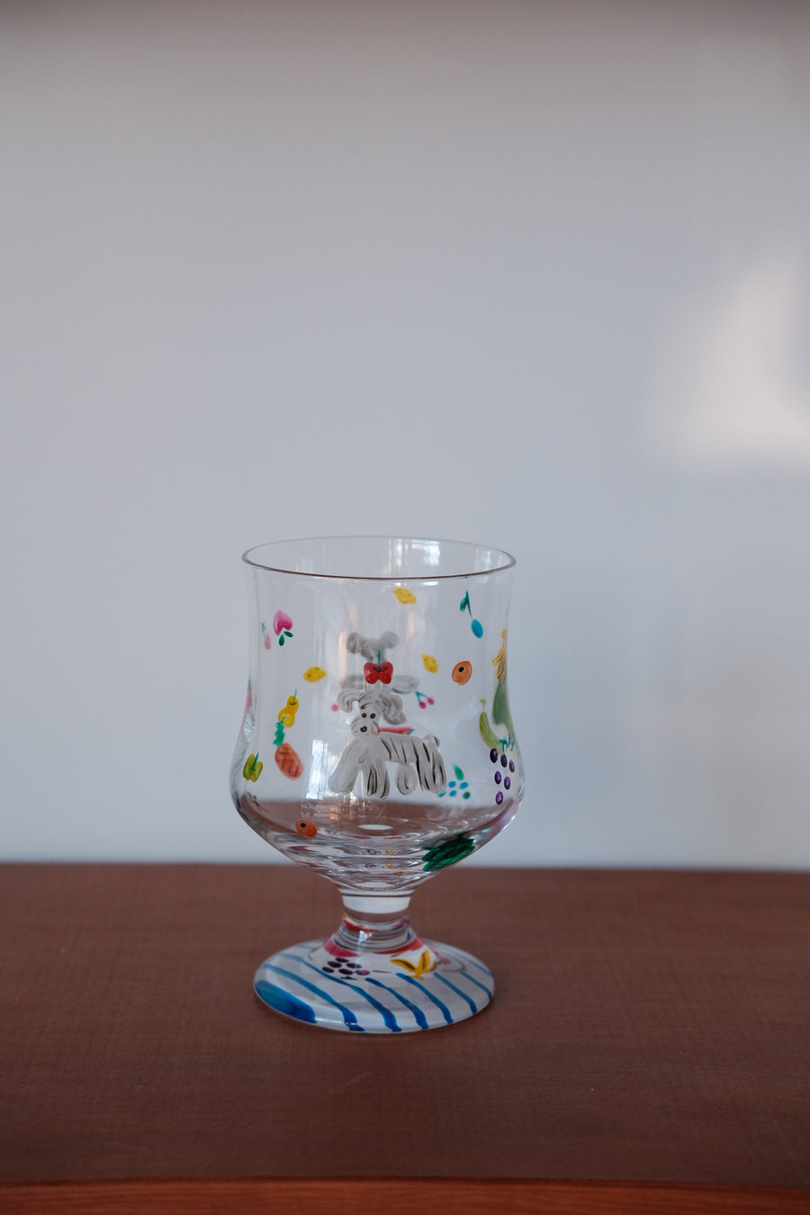 Cyilabo Chika Sakaguchi Glass Parfait Cup - Schnauzer