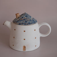 Forest Seed Pottery Ceramic Clay House Tea Pot