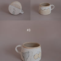 Hapun Pottery colorful series mug