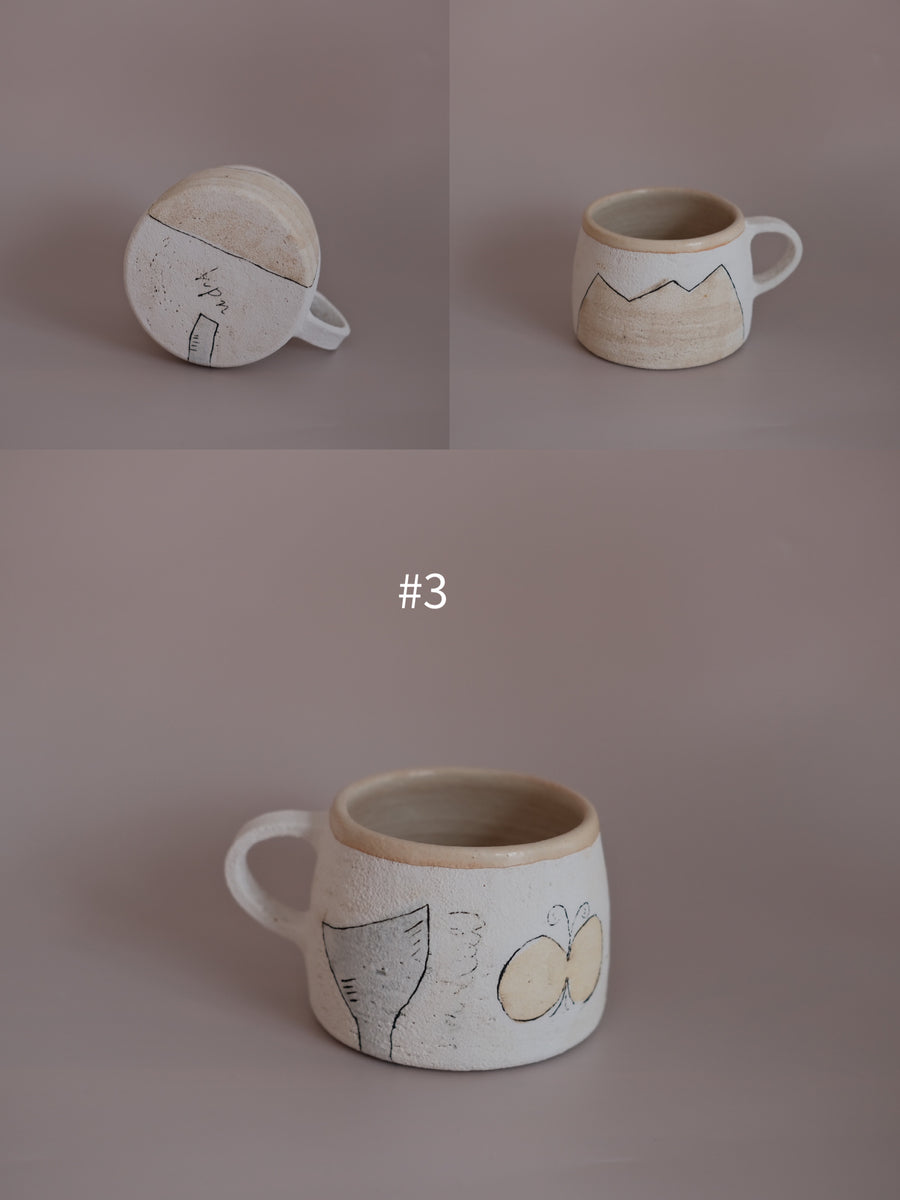 Hapun Pottery colorful series mug