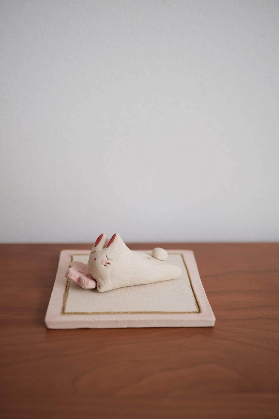 Japanese Clay Animals Incense Holder