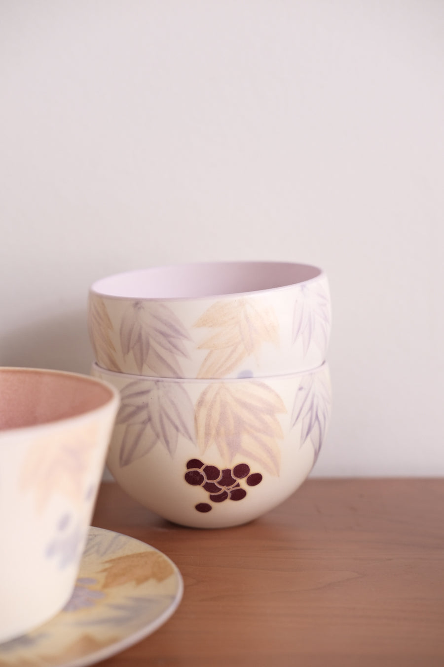 Purple Grape Coffee Cup & Saucer Collection