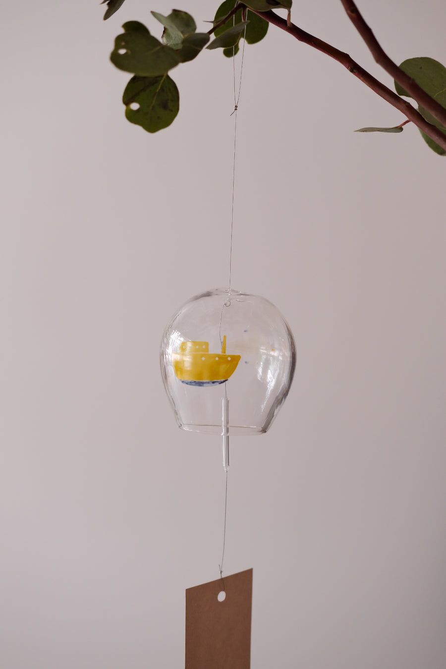 Sala Watanabe Glass Wind Chime Ship