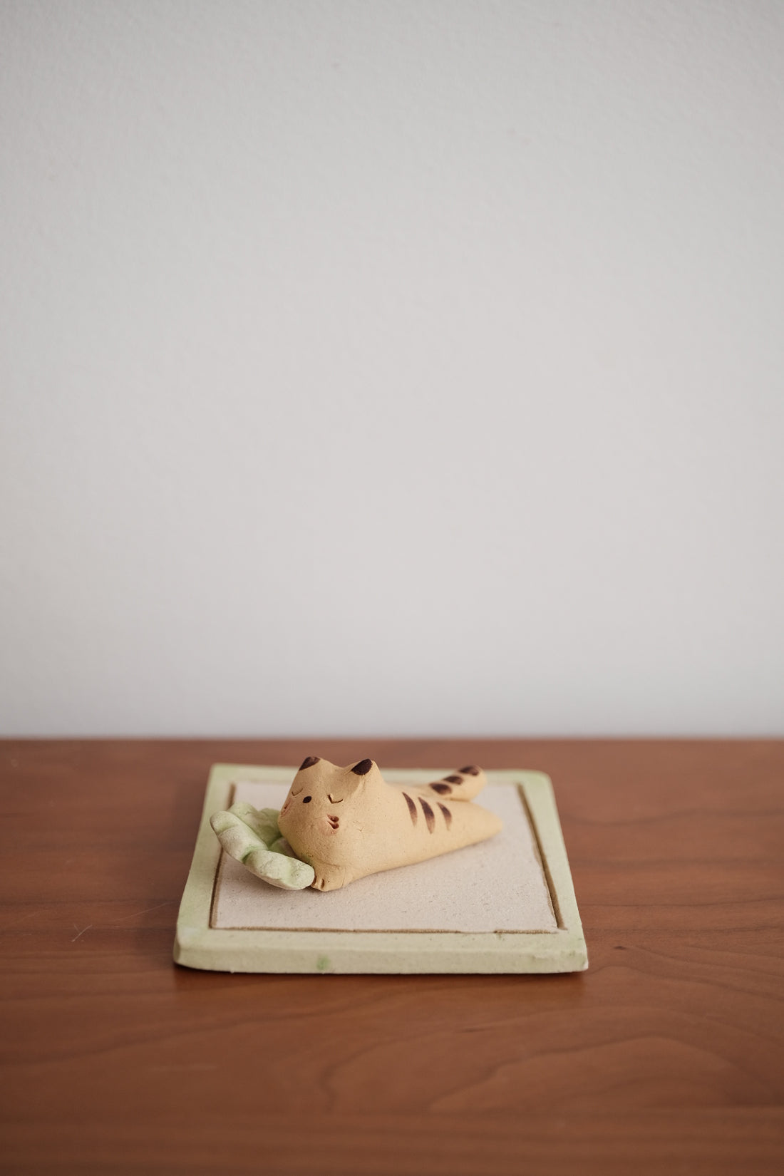 Japanese Clay Animals Incense Holder