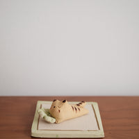 Japanese Clay Animals Incense Holder