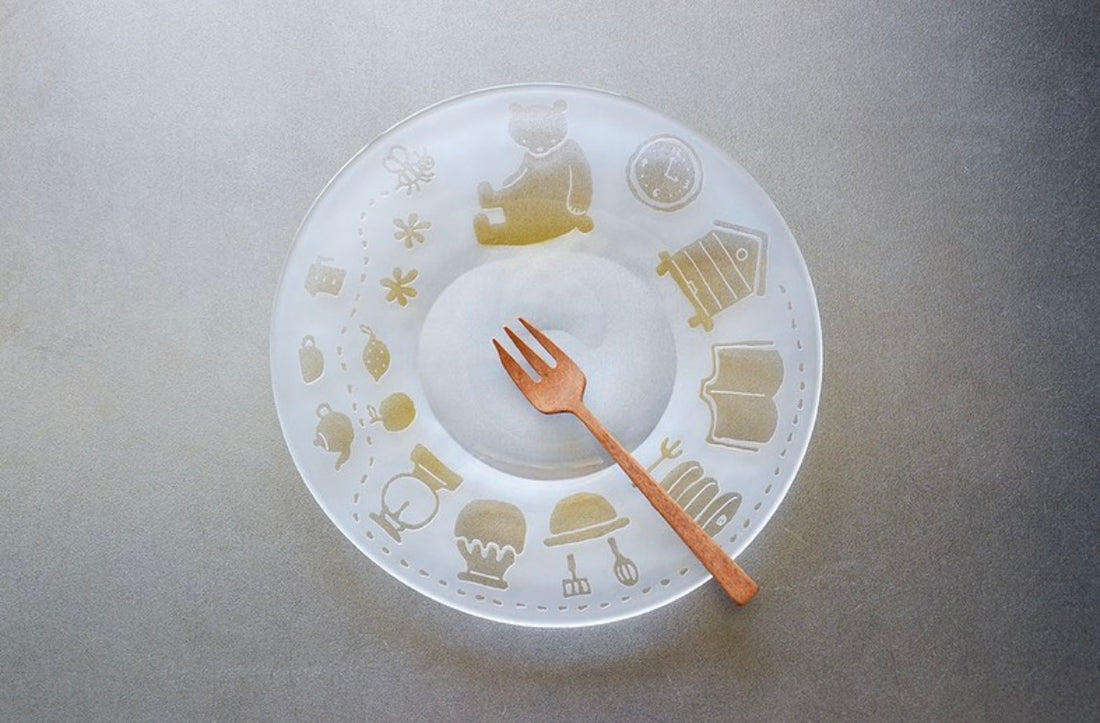 Sala Watanabe Glass Yellow Plate