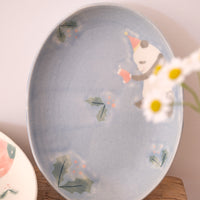 Shibata Ayami Ceramic Oval Plate M