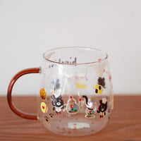 hina hiyo club Glass Tea Cups #2