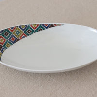 Kutani Ware Oval Plate