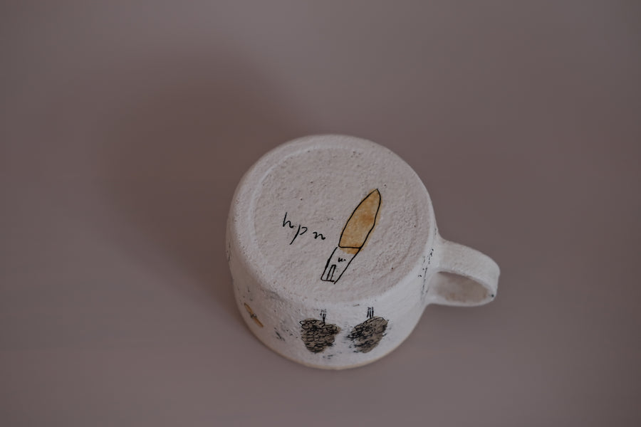 Hapun Pottery honobono series mug