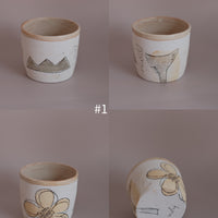 Hapun Pottery colorful series tea cup