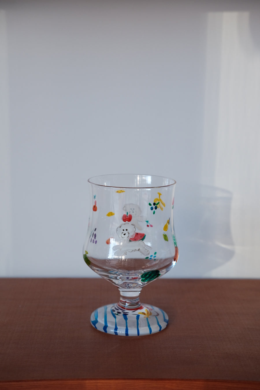 Cyilabo Chika Sakaguchi Glass Parfait Cup - Poodle