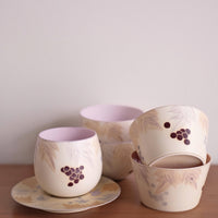 Purple Grape Coffee Cup & Saucer Collection