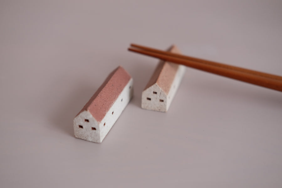 Forest Seed Pottery Ceramic Clay House Chopsticks Rest