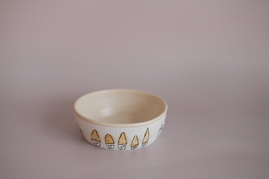 Hapun Pottery honobono series serial bowl