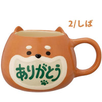 DECOLE "Thank You Mug" Cat Shiba Tableware Kitchen Mug