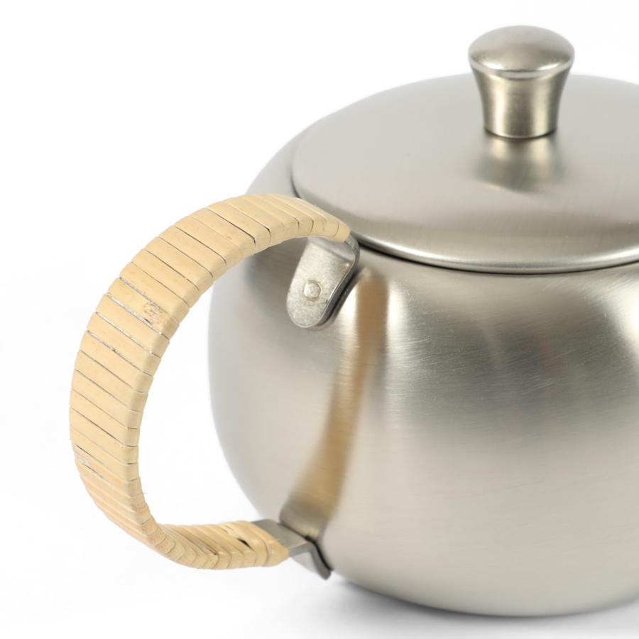 Japan Tsubame Yoshikawa Stainless Tea Pot/Canister