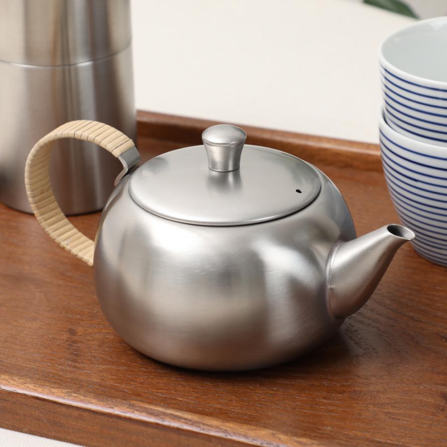 Japan Tsubame Yoshikawa Stainless Tea Pot/Canister