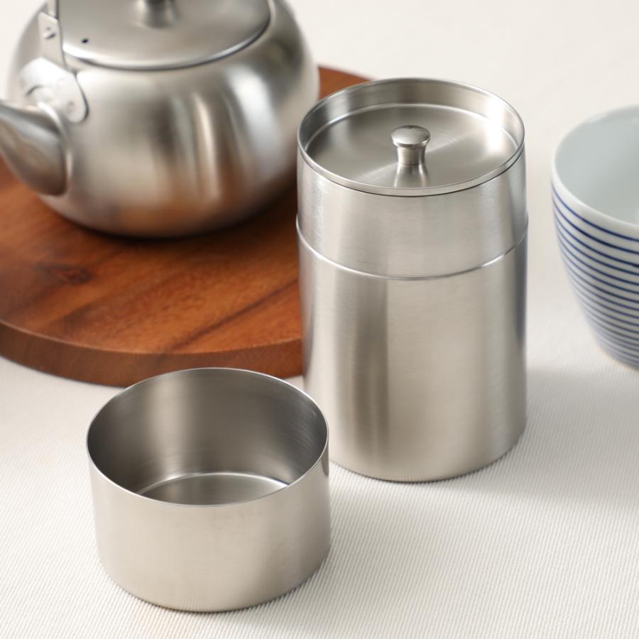 Japan Tsubame Yoshikawa Stainless Tea Pot/Canister