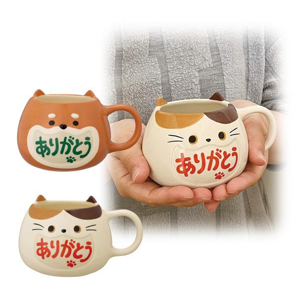 DECOLE "Thank You Mug" Cat Shiba Tableware Kitchen Mug