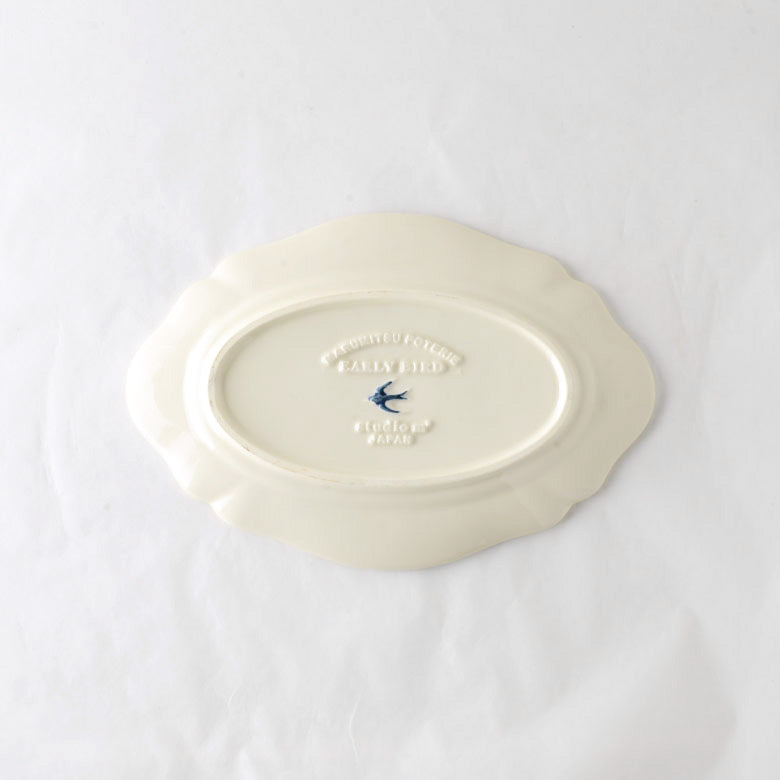 Studio M EARLY BIRD Oval Plate - Large