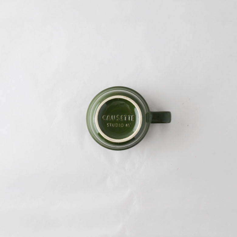 Studio M CAUSETTE Mug w Saucer - Green