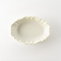 Studio M  Rakott Oval bowl - White