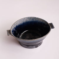 Bowl Blue - Japanese artist Kei Kawachi 河内啓